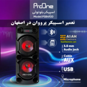 تعمیر اسپیکر بلوتوثی قابل حمل پرووان proOne اصفهان